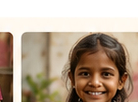 A happy child smiling